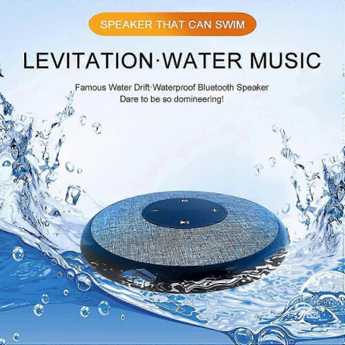 Portable Shower Bluetooth Speaker, IPX6 Waterproof Wireless  Shower Radios TWS Stereo,Gray 1