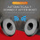 Portable Shower Bluetooth Speaker, IPX6 Waterproof Wireless  Shower Radios TWS Stereo,Gray 4