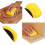 2Pcs 5" Hand Sanding Block, Hand Sanding Block Mouse Sanding Hook and Loop Mouse Polishing Pad 5