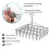 2-Pack Stainless Steel Laundry Drying Rack, Spinning Windproof Drying Rack (40 Clips) 2