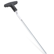 Nastopee V-Shaped Golf Grip Removal Tool, 37cm High Carbon Steel Golf Club Grip Tool, Reusable Handle Disassembly Tool