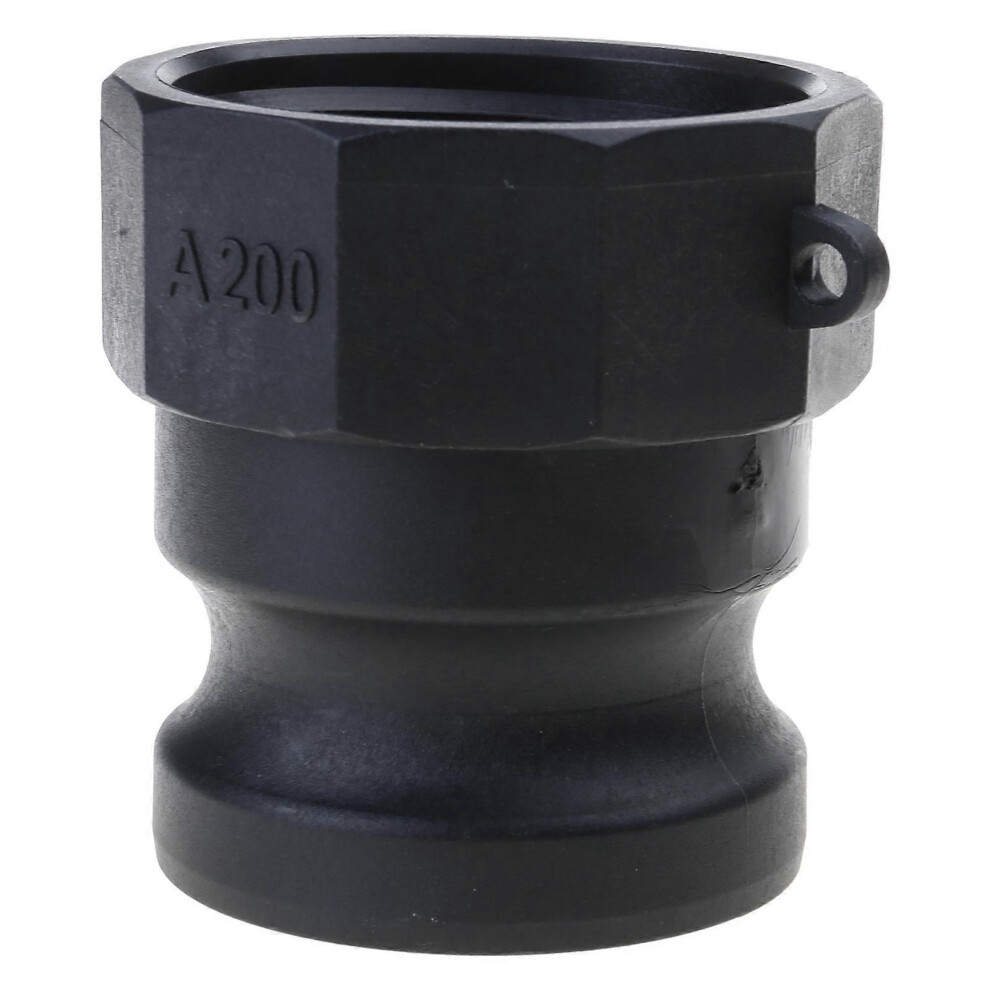 (As show, One size) 2" Coarse Thread X 2" Cam Lock IBC-Tank Adapter Water for Tank Fittings IBC-Tote Adapter Garden Hose Connector for Valve