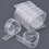 24 Pieces Plastic Tablecloth Clips, Clear Tablecloth Clips Holder Clips for Picnic Party 5