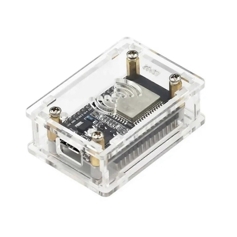 (NodeMcu Lua CP2102, One size) Durability Acrylic Cover For NodeMcu Lua CP2102/CH340G ESP32 IoT Boards Shell Protects Against Dust And Impacts