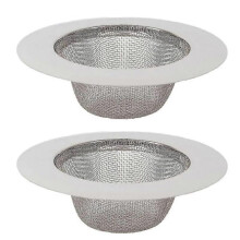 2 Pieces Kitchen Sink Strainer, Stainless Steel Sink Strainer, Stainless Steel Drain Strainer, Kitchen Sink Strainer