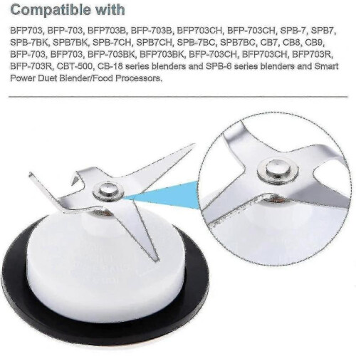For Kitchenaid 4 Leaf Blender Blade And Blender Coupler with Spanner 1