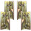 Set Of 4 Rust Resistant Mortiseless Bed Rail Mounting Brackets with Screws 1