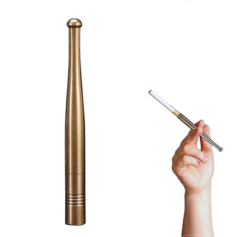 Kikidex (As Show, One Size) Cigarette Holder, Metal Cigarette Holder 6.3Cm, Cigarette Filter Holder, Portable Reusable, Smooth Finishfits 3 Sizes Of Cigarette