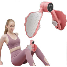 (As show, One size) Pelvic Floor Exerciser Strengthener For Women, Muscle Hip Booty Trainer Pro Machine With Counter, 3-hole Adjustment Leg Inner Thigh Exercise Equipment