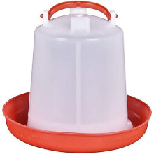 (As show, One size) Low Gauge Plastic Sink For Livestock/urban Agriculture 1l For Hens, Quails And Bantams