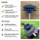 3pcs Universal Lawn Mower Blade Sharpener for Any Electric Drill & Hand Drill 4