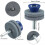 3pcs Universal Lawn Mower Blade Sharpener for Any Electric Drill & Hand Drill 3