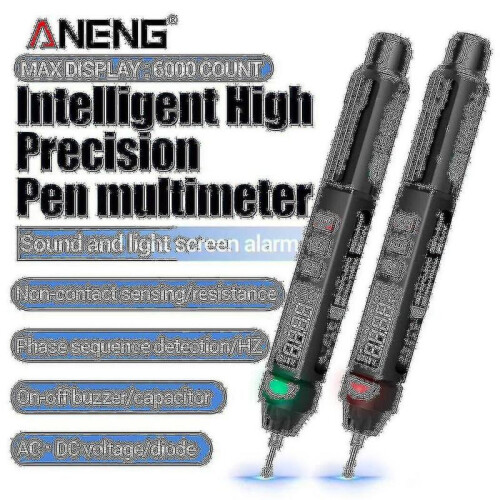 Aneng A3008 Digital 6000 Counts Intelligent Professional Multimeter Sensor Pen Tester Current Meter 1