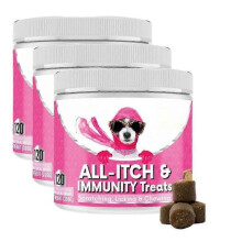 (3pcs)Nutri-Paw All-Itch Immunity Treats For Dogs-Soothe Itchy Paws, Eyes, Ears, Skin