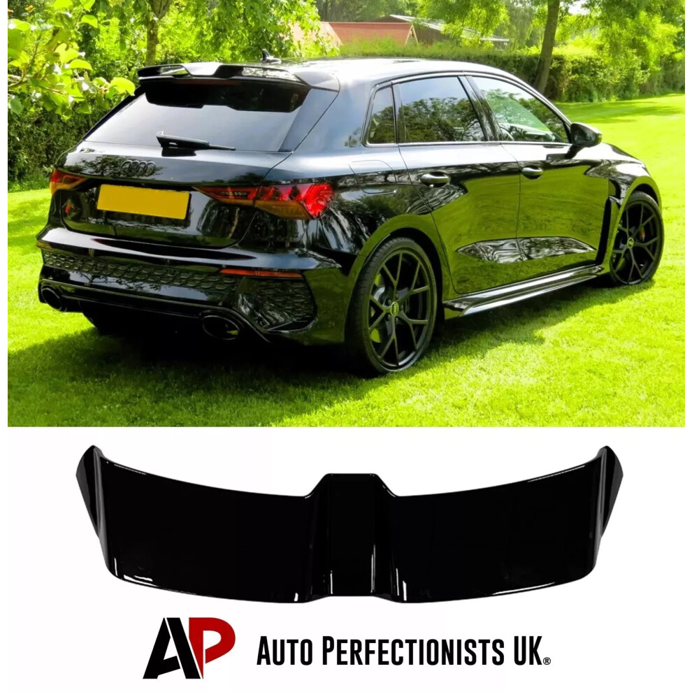 For Audi A3 S3 Rs3 8Y Sportback Rear Boot Roof Spoiler Wing Lip 2020+ 5061072665646