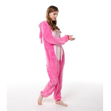 (H, L) Xuebao Cartoon One-piece Pajamas Autumn And Winter Flannel Snowman Same Style Couple Funny Pajamas Home Clothes