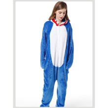 (R2, S) Xuebao Cartoon One-piece Pajamas Autumn And Winter Flannel Snowman Same Style Couple Funny Pajamas Home Clothes