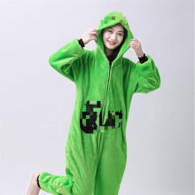 (W1, 130) Xuebao Cartoon One-piece Pajamas Autumn And Winter Flannel Snowman Same Style Couple Funny Pajamas Home Clothes