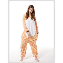 (YY, L) Xuebao Cartoon One-piece Pajamas Autumn And Winter Flannel Snowman Same Style Couple Funny Pajamas Home Clothes
