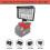 (3 inches) LED Work Light for Milwaukee M18 18V Li-ion Battery - Dual USB Output 2