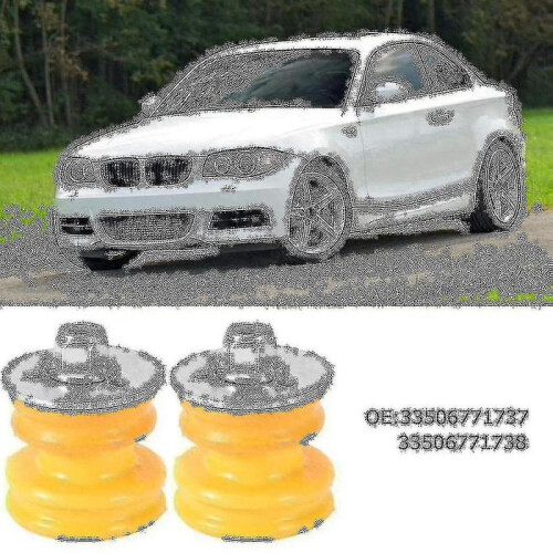 4pcs Rear Shock Mount Kit 33506771738 for E90 E92 E82 E87 2