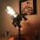 (EU Plug) Retro Industrial Steampunk Rocket Light Home Table Desk Lamp Decor 2