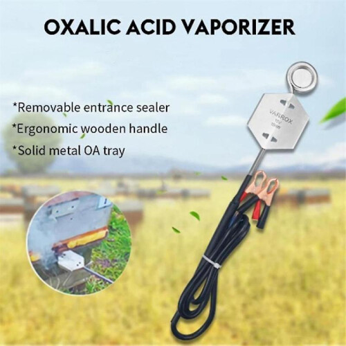 Second Generation Beekeeping Oxalic Acid Evaporator 12v Bee Varroa Treatment Tool Heated Fumigator Atomizer 1