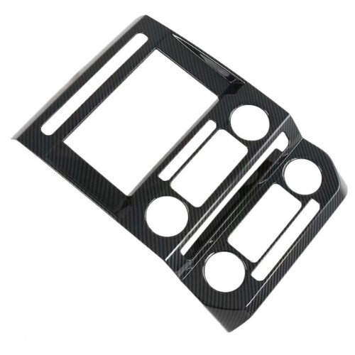 Fiber Inner Navigat Cover Trim Center Console Cover for 2015-2019 1