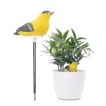 (As show, One size) Soil Moisture Meter Watering Alarm Bird Plant Water Tester Hygrometer Sensor Gardening Tool Kit For