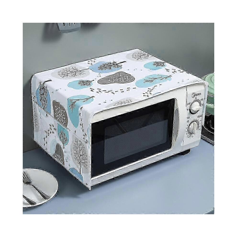 Kikidex (Style 3, One Size) Microwave/Multifunction Oven Dust Cover Grease Cover With Pocket Kitchen Protector