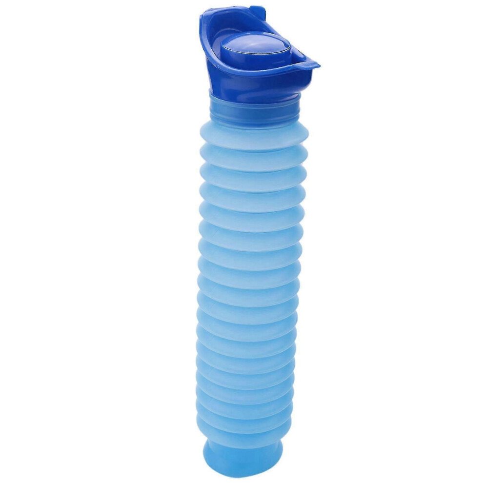 Kikidex (As Show, One Size) Portable Urine Bottle Urine Bottle 750Ml Retractable Urinal For Travel Camping Patients And Elderly-Hao