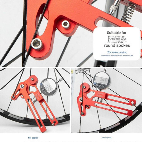 Bicycle Spoke Tension Meter Bicycle Accessories Test Repair Tools SpokeshH 1