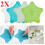 (Red) Kitchen Sink Anti-clogging Pentagram Starfish Silicone Bathroom Drain Strainer 2