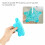 (Red) Kitchen Sink Anti-clogging Pentagram Starfish Silicone Bathroom Drain Strainer 4
