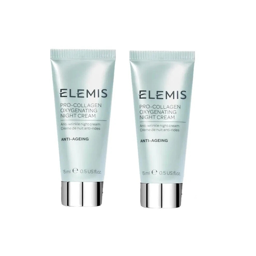 Elemis Pro-Collagen Oxygenating Night Cream 2x15ml Travel Size