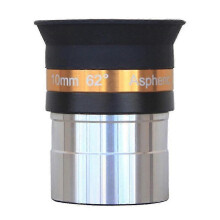 1.25" 62 Degrees 10mm Eyepiece Lens Aspheric Wide Angle High Definition FT