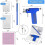 Ear Piercing Gun Kit, Evatage Self Earring Pericings Gun Tools Set FT 4