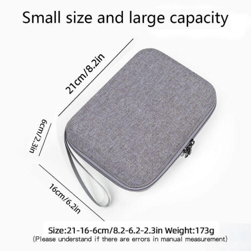 (gray-black liner) For DJI Osmo Pocket 3 Gimbal Camera Accessories Portable Case Storage Bag 2