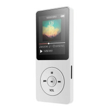 (White) 8GB Bluetooth MP3 Player Mini Portable Media FM Radio Recorder HIFI Music Speakers FT