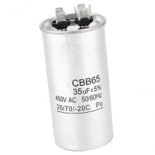 35uf 450v Capacitor Cbb65 for Air Conditioning Repair