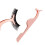 (As show, One size) 4-piece Eyelash Tool False Eyelash Applicator Eyelash Tool False Eyelash Scissors 4
