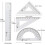 (As show, One size) 4 Pack Math Geometry Tool For Students, Draftsman, Engineers, Design, Graphic, Examination, Math Or Painting 2