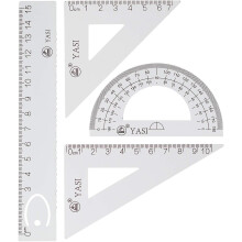 (As show, One size) 4 Pack Math Geometry Tool For Students, Draftsman, Engineers, Design, Graphic, Examination, Math Or Painting