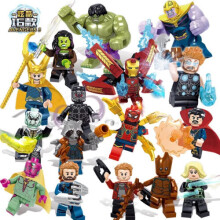 (16pcs) 48pcs Marvel Super Heroes Avengers Infinity War Mini Figure