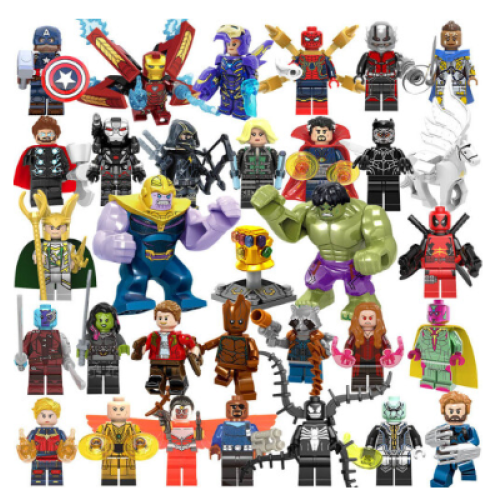 (32pcs) 48pcs Marvel Super Heroes Avengers Infinity War Mini Figure