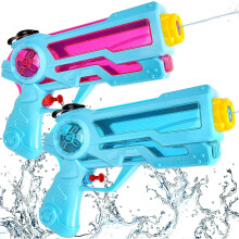 (As show, One size) 2 Pack Water Gun Toys For Kids, Long-range Shooting Trigger Squirt Guns Summer Swimming Pool Beach Sand Outdoor Water Fighting Play Toys, Water Gun Pi