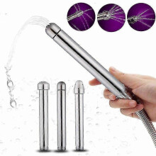 3 Style Head Shower Enema Water Nozzle Anal Douche Vaginal Colon Clean Tool Kit Best Gift