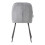 Living And Home (Grey) Set of 2 Upholstered Dining Chairs 5