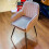 Living And Home (Grey) Set of 2 Upholstered Dining Chairs 6