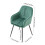 Living And Home (Green) Set of 2 Upholstered Dining Chairs 7